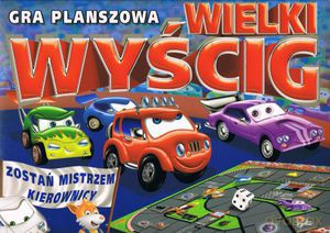 Gra planszowa. Wielki wyścig [ZABAWKA]