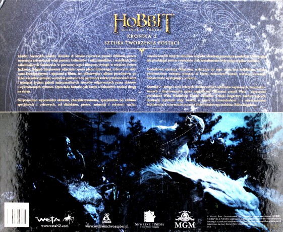 Hobbit: Niezwykła podróż. Kronika 2 - Sztuka tworzenia postaci - Falconer David [KSIĄŻKA]