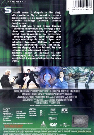 Strażnik czasu 2. Decyzja [DVD]