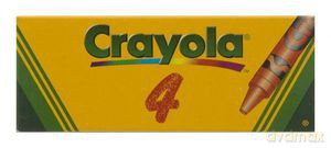 Kredki świecowe 4 szt. [ZABAWKA]