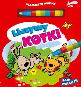 Liczymy kotki. Flamaster wodny - Kozłowska Urszula [KSIĄŻKA]