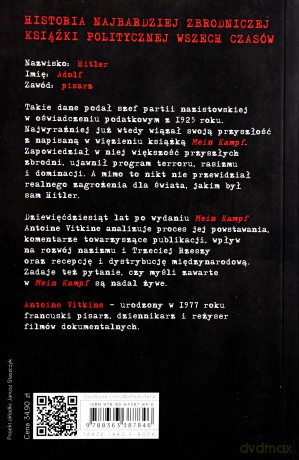 Mein Kampf. Biografia książki - Vitkine Antoine [KSIĄŻKA]