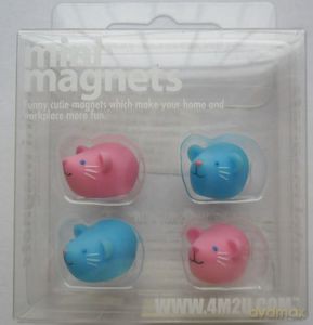 Mini Magnesy Myszki [ZABAWKA]