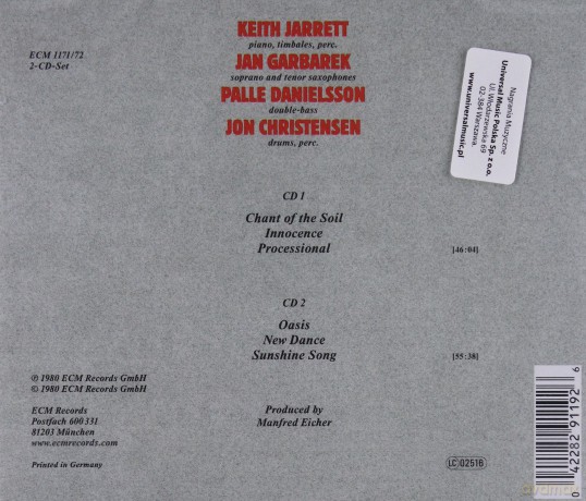Keith Jarret: Nude Ants [2CD]