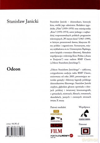 Odeon. Felietony filmowe - Janicki Stanisław [KSIĄŻKA]
