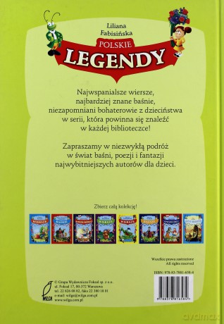 Polskie legendy - Fabisińska Liliana [KSIĄŻKA]