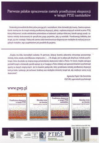 Przedłużona ekspozycja w terapii PTSD nastolatków. Emocjonalne przepracowywanie traumy. Podręcznik terapeuty - Foa Edna B., Chrestman Kelly R., Gilboa-Schechtman [KSIĄŻKA]