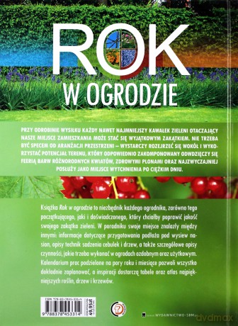 Rok w ogrodzie - Mikołajczyk Joanna [KSIĄŻKA]