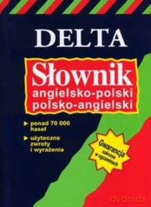 Słownik angielsko-polski, polsko-angielski DELTA - Mizera Elżbieta [KSIĄŻKA]