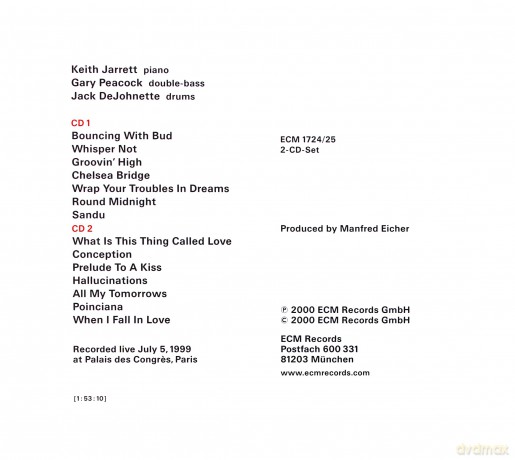 Keith Jarret: Whisper Not [2CD]