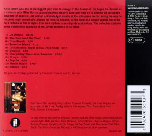 Keith Jarrett: The Impulse Story [CD]