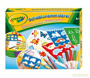 Zestaw do rysowania z szablonami [ZABAWKA]