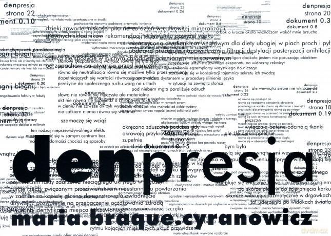 denpresja - maria braque cyranowicz [KSIĄŻKA]