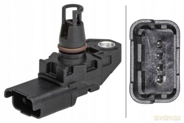 Czujnik, temperatura powietrza dolotowego Hella 6PP 009 403-391 Opel Peugeot Citroen