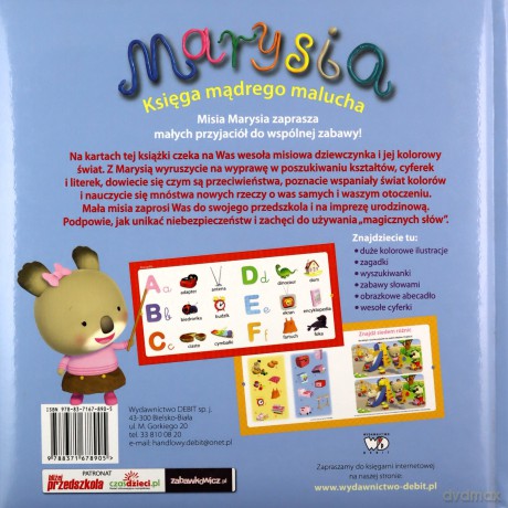 Marysia. Księga mądrego malucha - Nadia Berkane, Alexis Nesme - [KSIĄŻKA]