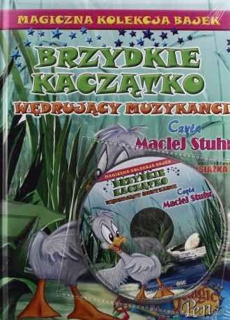 Magiczna Kolekcja Bajek 02: Brzydkie Kaczątko - Wędrujący Muzykanci, Czerwony kapturek [2xKSIĄŻKA]+[2CD]