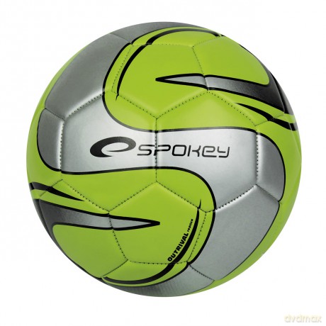 Spokey Outrival Spear Piłka Nożna Zielono - Srebrna [SPORT]