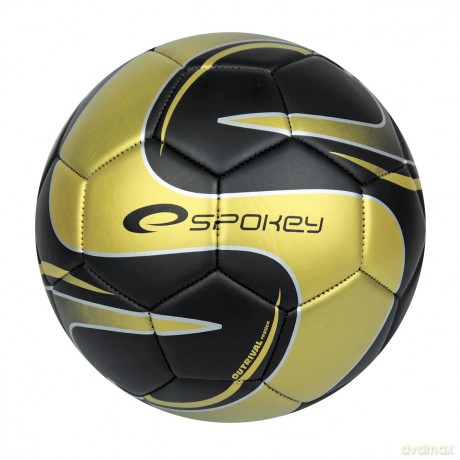 Spokey Outrival Spear Piłka Nożna Czarno - Złota [SPORT]