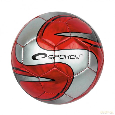 Spokey Outrival Mini Piłka Nożna mini czerwono - srebrna [SPORT]