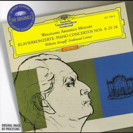 Kempff/ /Leitner: Mozart-8,23,24 Klavier [CD]