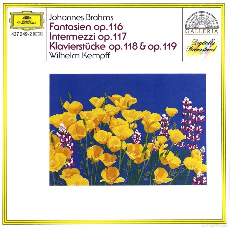 Kempff: Brahms:Fant Op. 116+3 Interm.+ [CD]