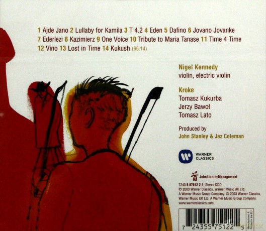 Nigel Kennedy and The Kroke Band: East Meets East [CD]