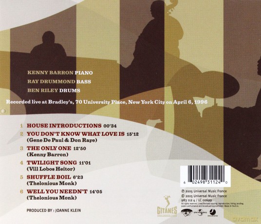 Kenny Barron: The Perfect Set (Live At Bradley\'s) [CD]