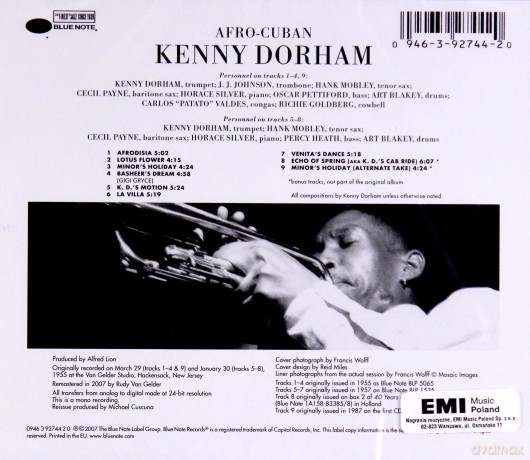 Kenny Dorham: Afro Cuban (RVG) [CD]