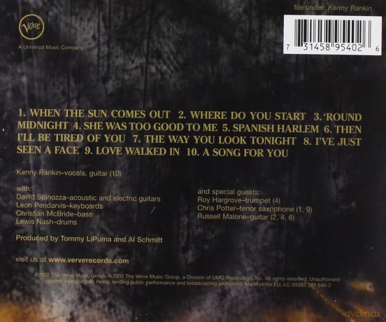Kenny Rankin: Rankin Kenny Asong For You [CD]