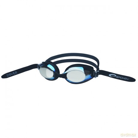 Spokey Diver Okulary Pływackie Diver Graphit [SPORT]