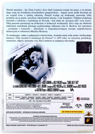 Pół żartem, pół serio [DVD]