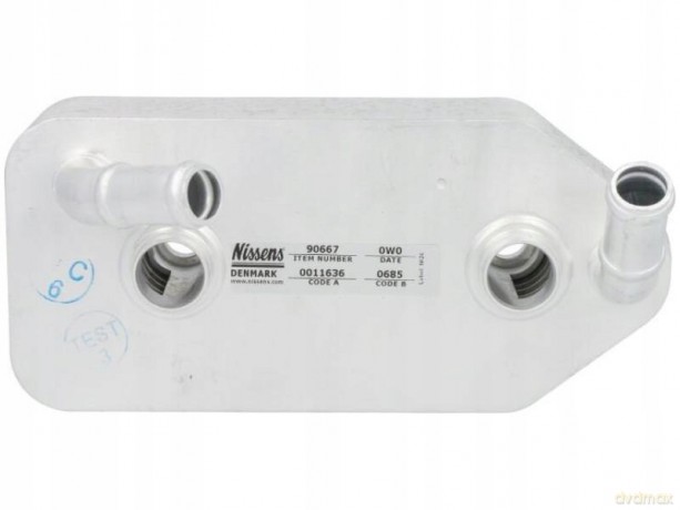 Nissens 90667 Chłodnica oleju, automatyczna przekładnia Audi Skoda VW Seat