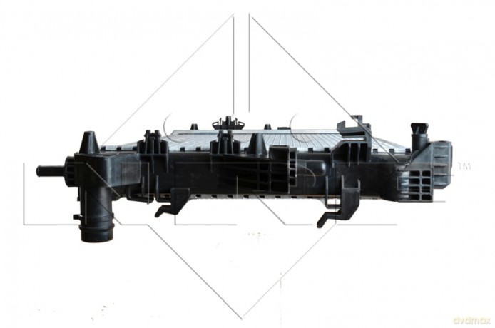 NRF 54204 Chłodnica, układ chłodzenia silnika Peugeot Fiat Citroen