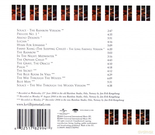 Ketil Bjornstad: The Rainbow [CD]