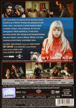 Nie oglądaj się teraz [DVD]