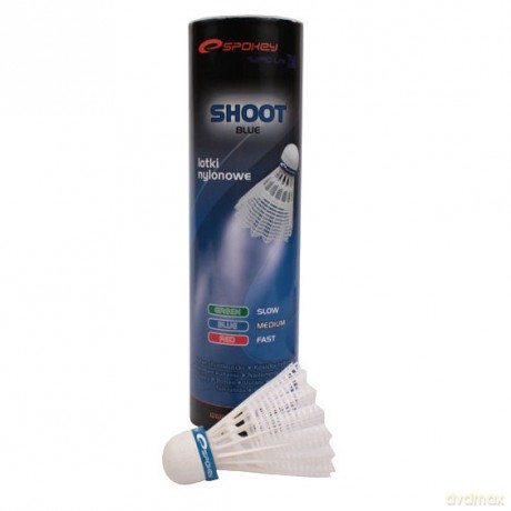 Spokey Lotki do Badmintona Plastikowe (6 Sztuk)