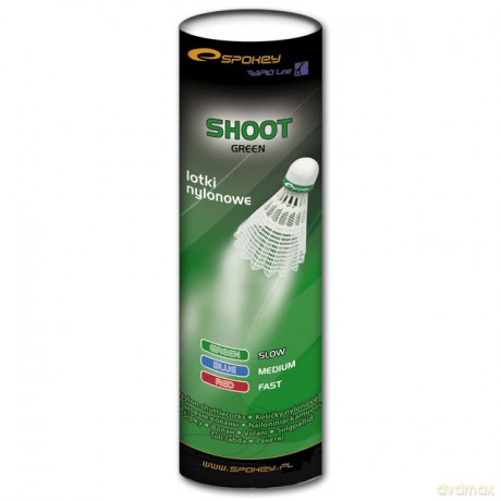 Spokey Lotki do Badmintona Plastikowe (6 Sztuk)