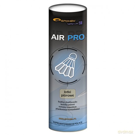 Spokey Air Pro Lotki piórkowe 6szt 83456 [SPORT]