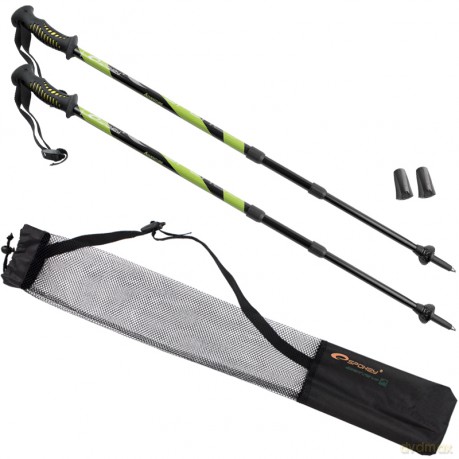 Spokey Adventure II Kije Trekkingowe aluminiowe 89835 [SPORT]