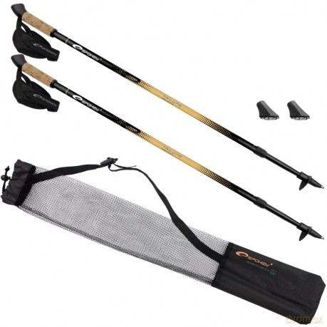Spokey Tailwind II Kije Nordic Walking aluminiowe [SPORT]