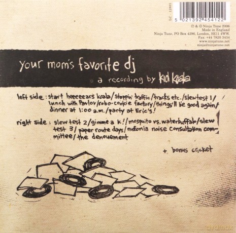 Kid Koala: Your Moms Favourite Dj [CD]