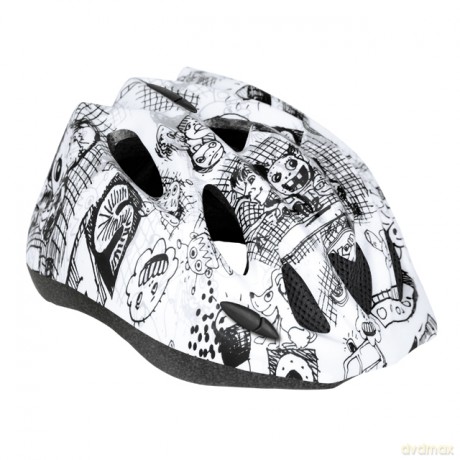 Spokey Cartoon Kask Dziecięcy Rowerowy na Rolki S-L [SPORT]