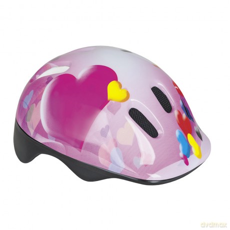 Spokey Heart Kask Dziecięcy Rowerowy na Rolki S-L [SPORT]