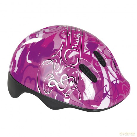 Spokey Music Kask Dziecięcy Rowerowy na Rolki S-L [SPORT]
