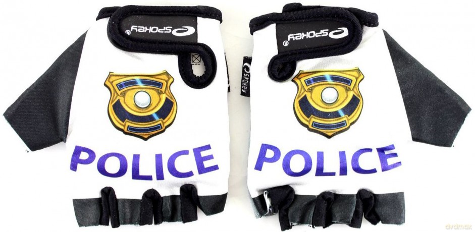 Spokey Police Glove Rękawice Rękawiczki Rowerowe XS [SPORT]