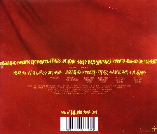 Killing Joke: Fire Dances [CD]