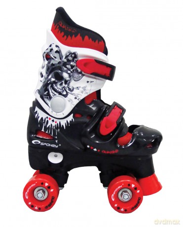 Spokey Wrotki czarne (34-36) Quadro [SPORT]