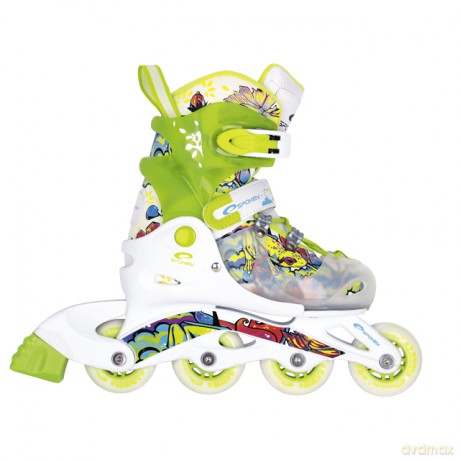 Spokey Rolki zielone (30-33) Silverado junior [SPORT]