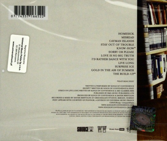 Kings Of Convenience: Riot On An Empty Street [CD]