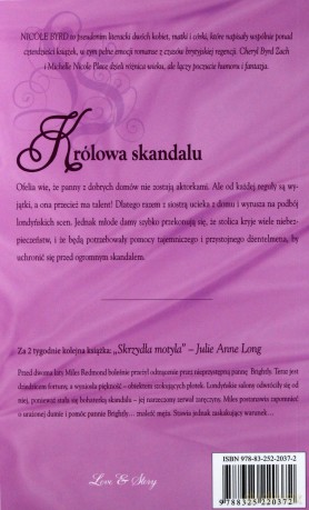 Romans historyczny 103: Królowa skandalu - Nicole Byrd [KSIĄŻKA]